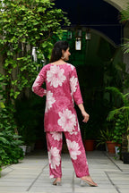 Pink Floral Co-Ord Set