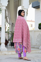 Wrap Yourself in Kashmiri Elegance with Rich Paisley & Floral Embroidery”