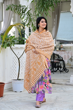 Celebrate Festive Elegance with Our Vibrant Traditional Woven Shawl