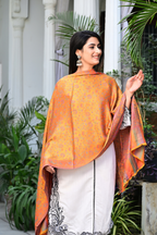 Mustard Ethnic Shawl with Fine Woven Craftsmanship