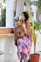Celebrate Festive Elegance with Our Vibrant Traditional Woven Shawl